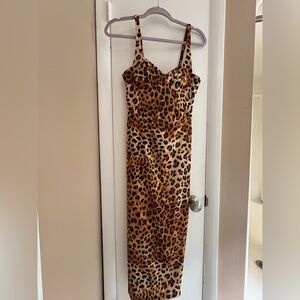 Leopard Print Bodycon Dress